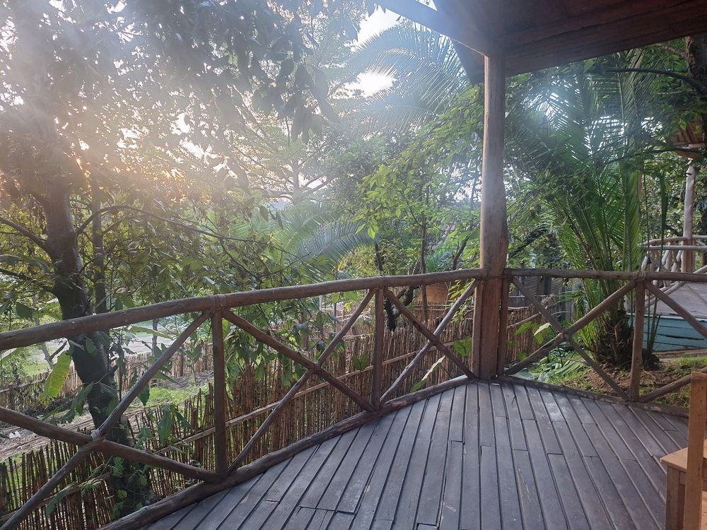 Lakeside accommodation during a two-day e-bike adventure around Lake Kivu Rwanda